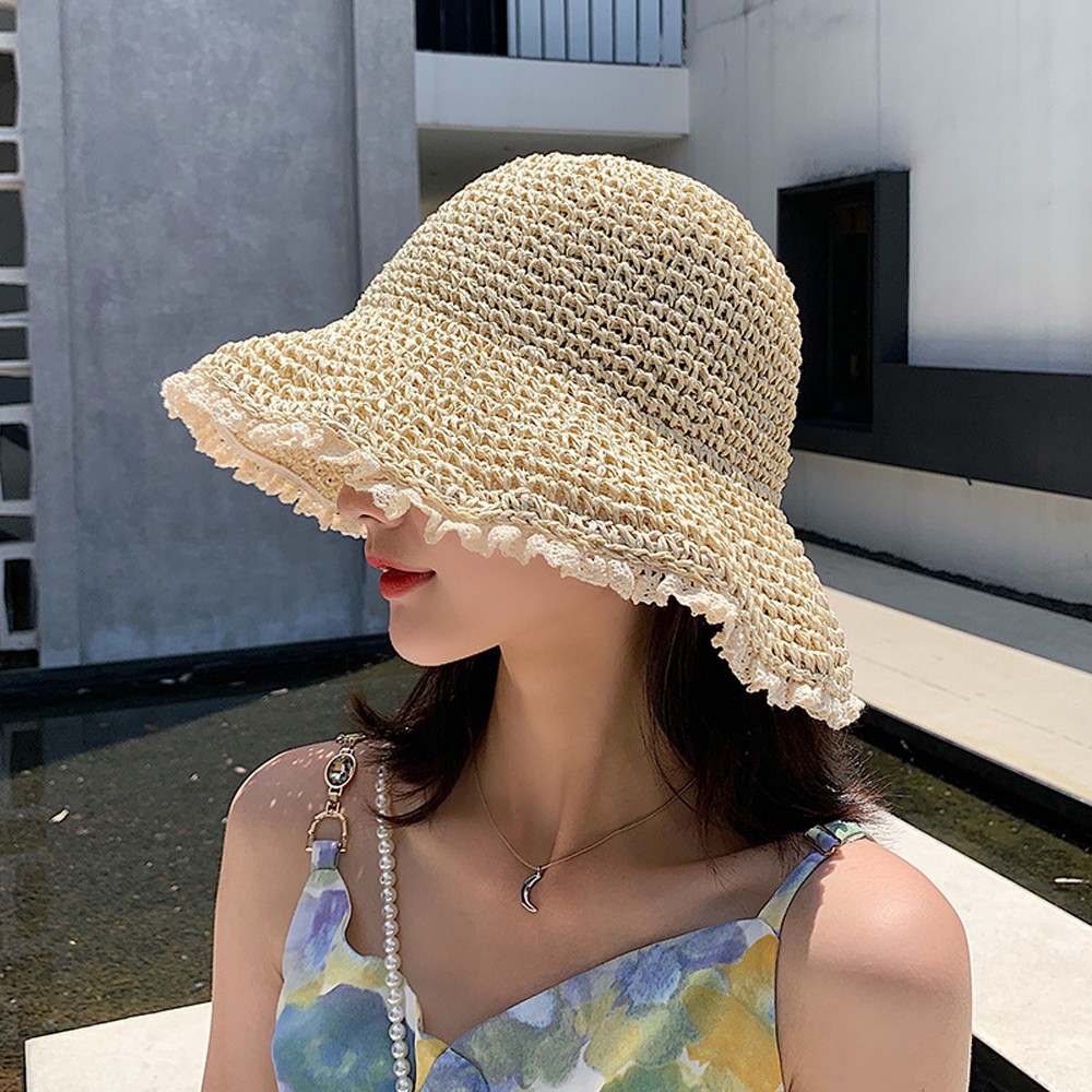 Nón Vành Tròn Thời Trang Nữ Tính