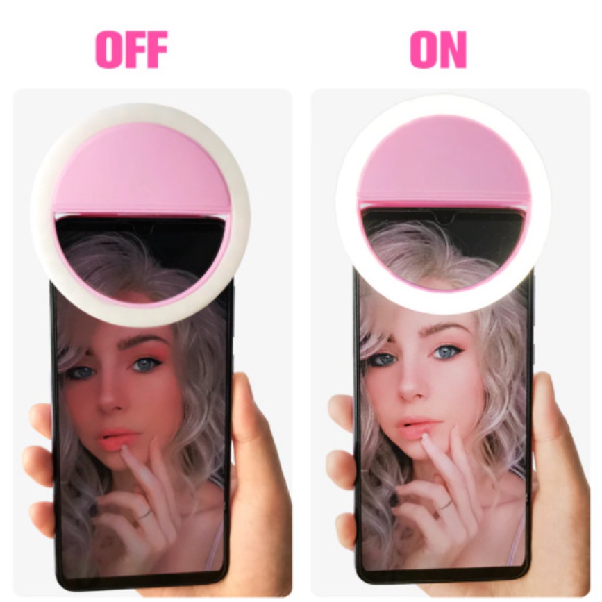 Đèn Mini Quay Video TikTok, Đèn Chụp Ảnh Sản Phẩm, Phụ Kiện Hỗ Trợ Ánh Sáng, Đèn Selfine, Đèn LED 3 Chế Độ Ánh Sáng,...