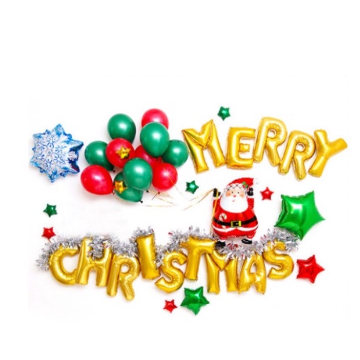Bộ Chữ Merry Christmas  Trang Trí Ngày Noel, Mừng Giáng Sinh Tại Nhà, Phụ Kiện Trang Trí Noel Party