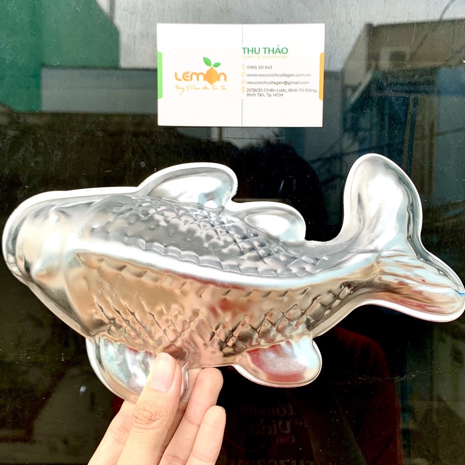 Khuôn xôi cá chép bằng nhôm, ép cơm, làm rau câu bền đẹp, tiện lợi