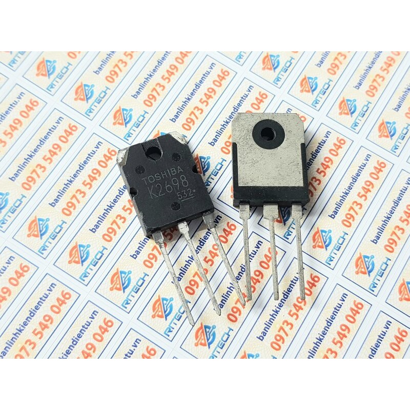 K2698 2SK2698 2698 Mosfet Kênh-N 15A/500V TO-3P