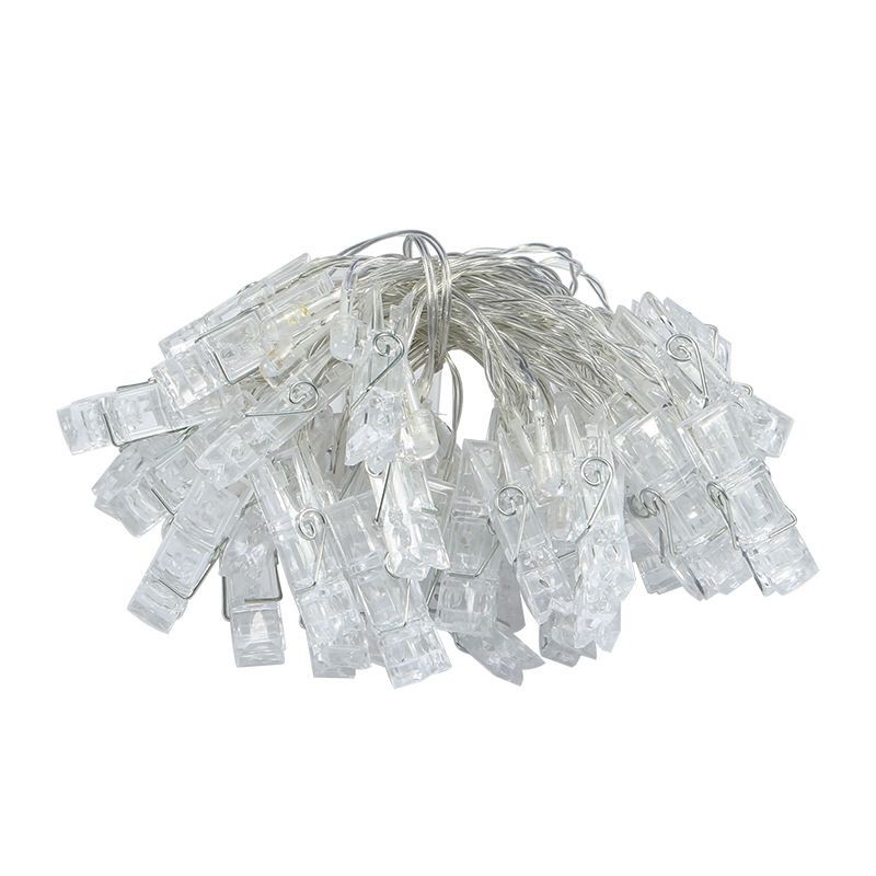 Dây Đèn Led 10 Kẹp Ảnh Dùng Trang Trí Cho Nội Thất