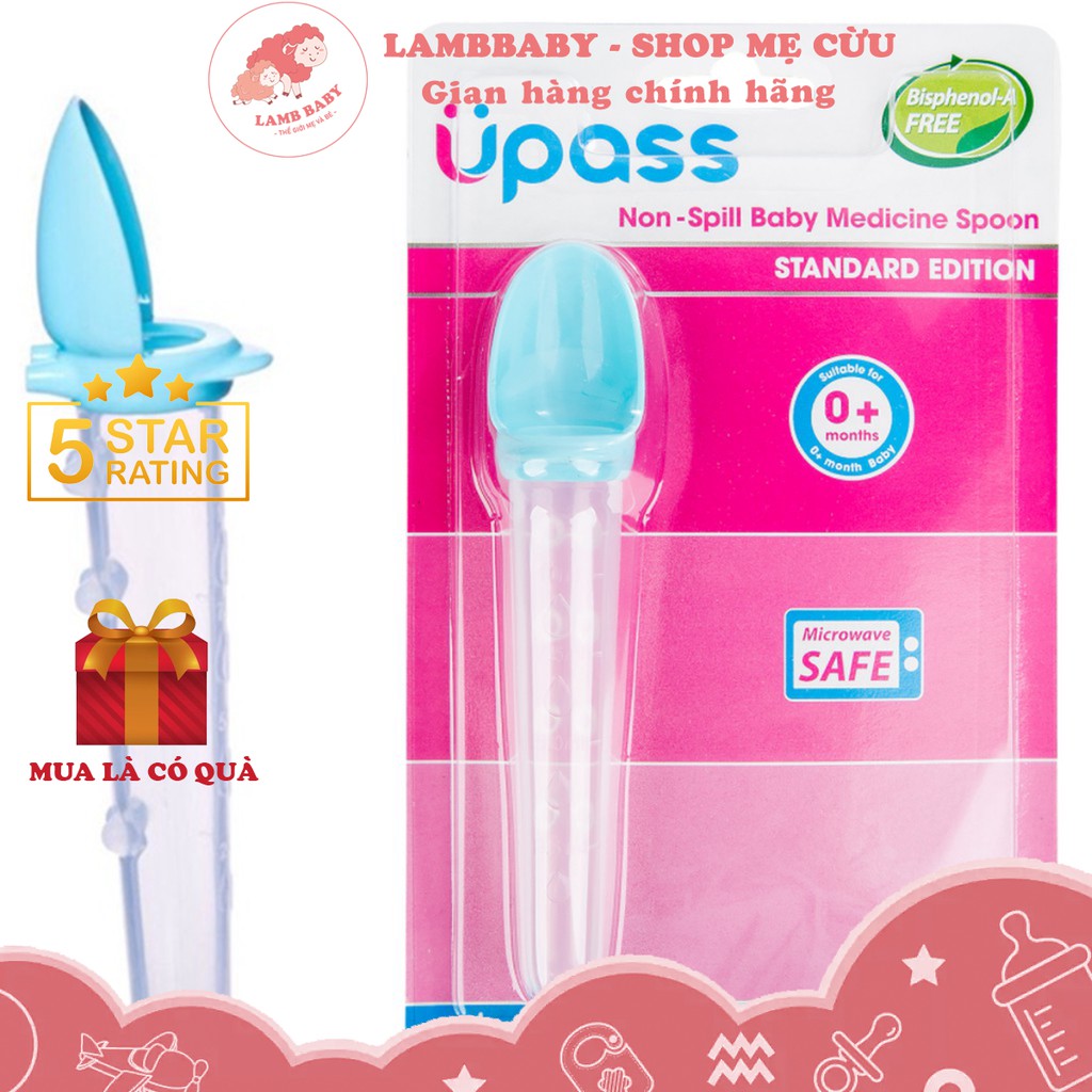 Thìa uống thuốc không đổ cho bé upass