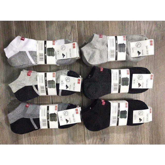 Tất Nam* Combo 5 Đôi Tất Nam Uni Kháng Khuẩn Hàng Loại 1