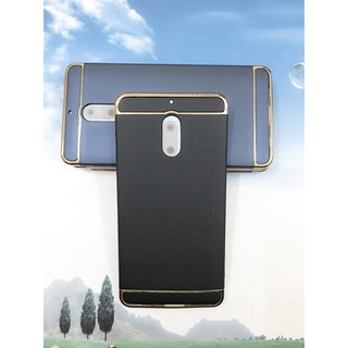 Ốp lưng 3 mảnh cao cấp Cho NOKIA 6 tặng kính cường lực