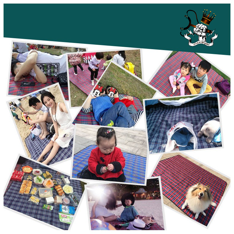 Thảm du lịch, dã ngoại chống thấm tốt - Bạt trải đi phượt, cắm trại gấp nhỏ gọn đa năng [DCP1]