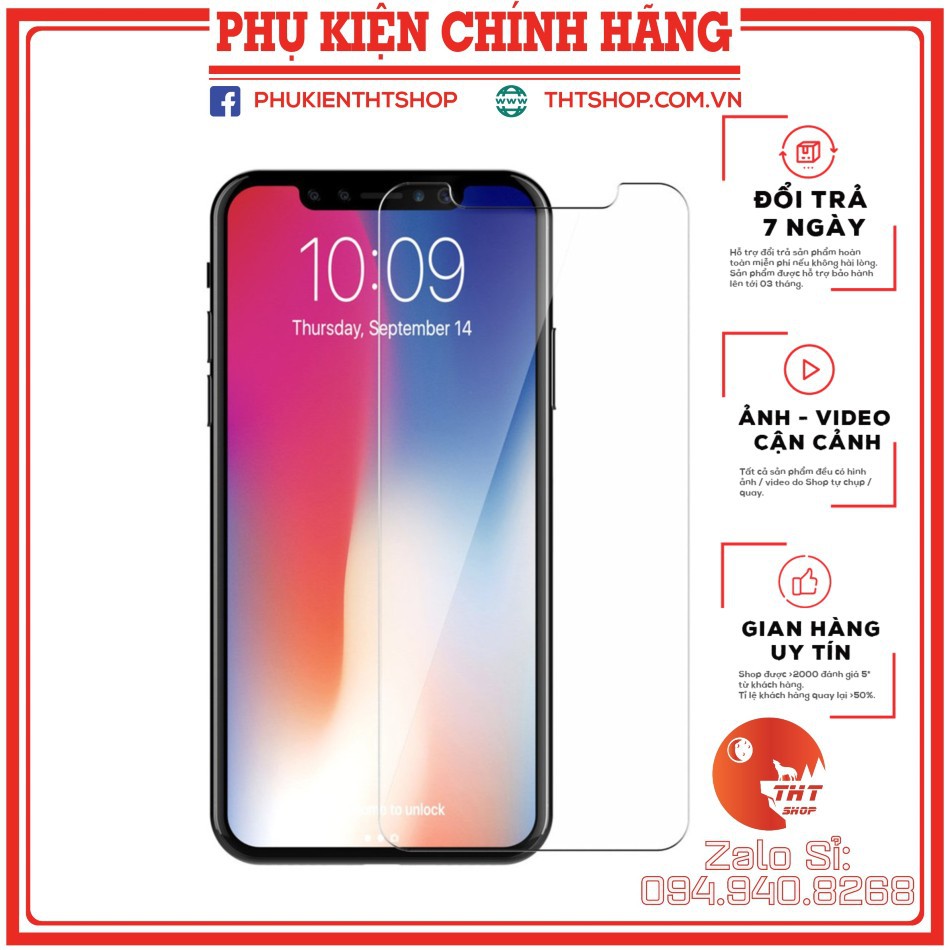 Kính cường lực Các Dòng- Iphone 6 6s 7 7plus 8 8plus x xsmax 12promax