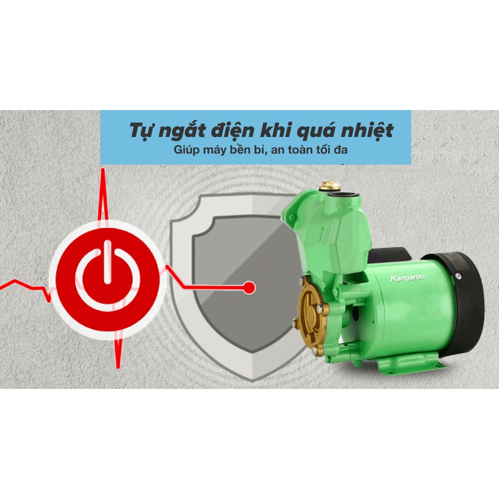 Máy bơm nước chân không Kangaroo KGWP370B 370W   So sánh