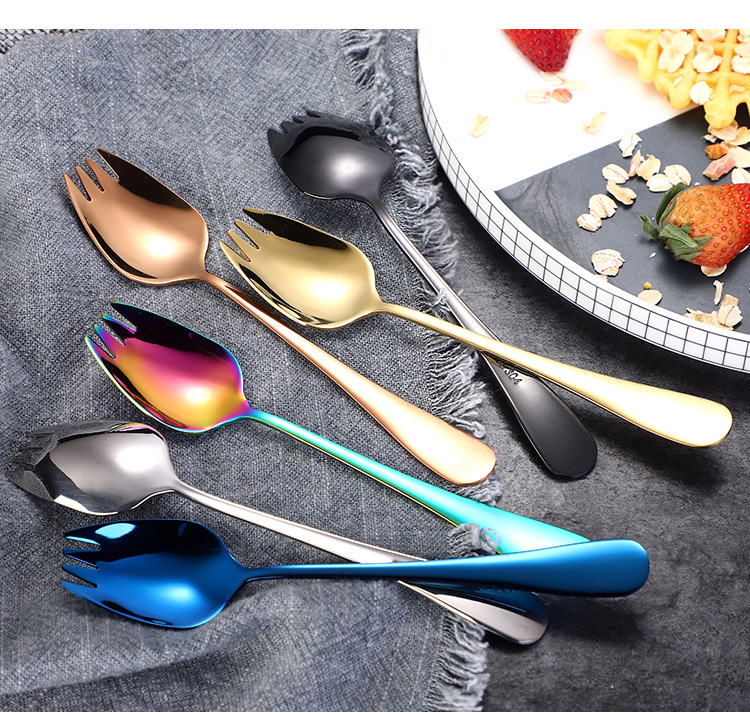 Nĩa Ăn Đa Năng Tiện Dụng Bằng Thép Không Gỉ 304