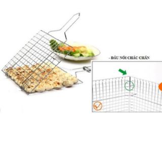 Vỉ nướng inox ( vỉ kẹp)