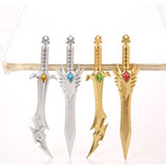 Bút mực gel thiết kế thanh kiếm đính đá nhân tạo phong cách cổ điển đáng yêu dành cho học sinh XJ1021