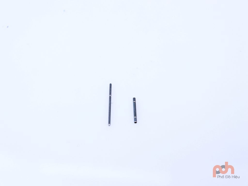 Cốt dây đồng hồ nam Omega chính hãng thép trắng size 19 mm