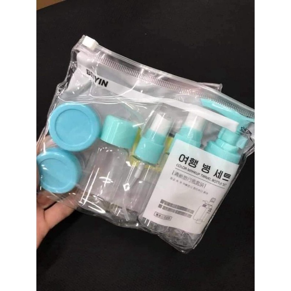 Bộ chiết mỹ phẩm mini hàn quốc
