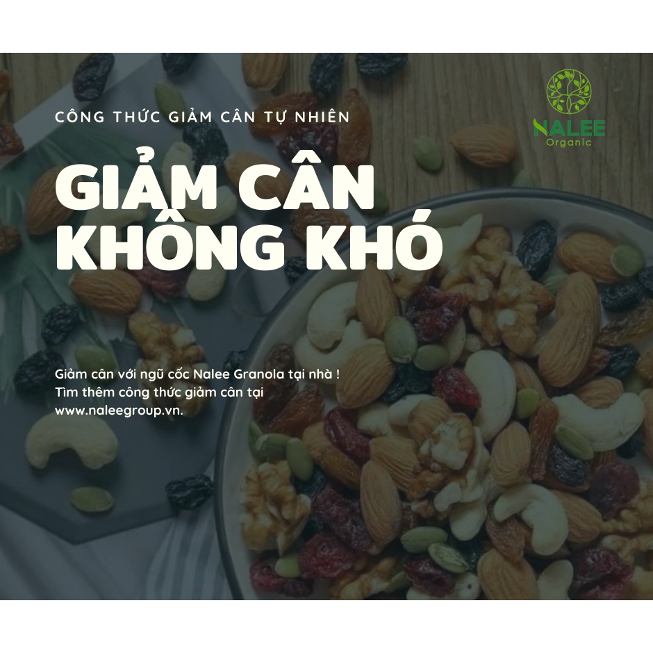 [SIÊU RẺ] NGŨ CỐC GRANOLA ĂN KIÊNG SIÊU HẠT DINH DƯỠNG - EAT CLEAN