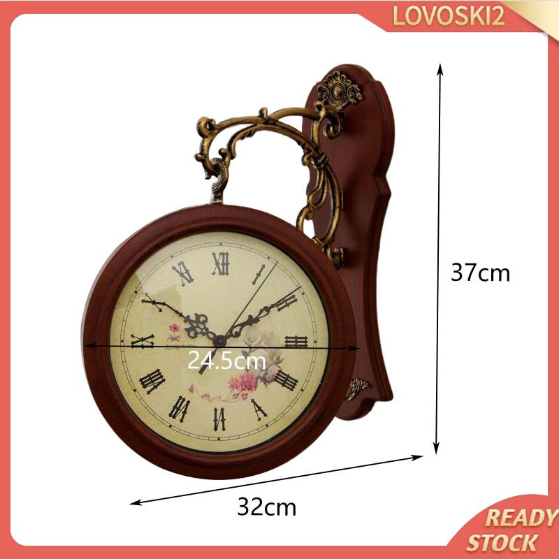 Đồng Hồ Treo Tường Hai Mặt Lovoski2