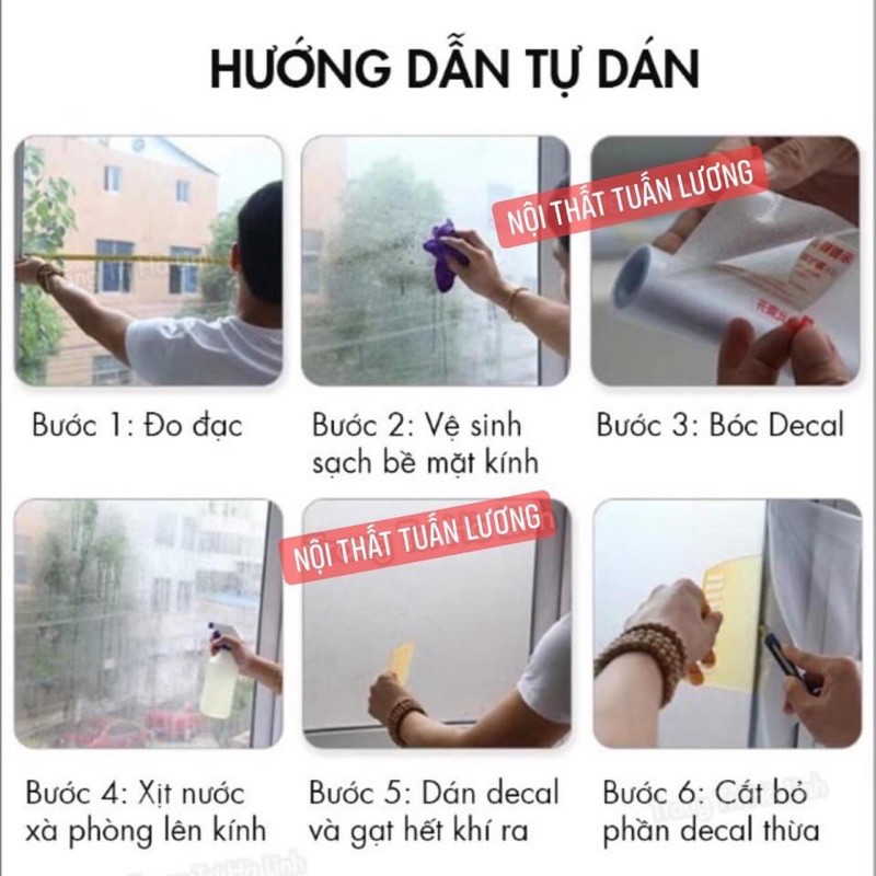 Giấy dán kính mờ khổ 120cmx50cm- Decal kính mờ rẻ đẹp (đặt vận chuyển hoả tốc ib cho shop)