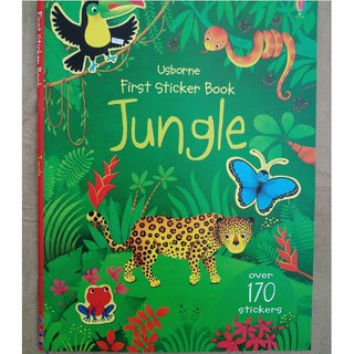 Dính dán - Usborne sticker book - Jungle