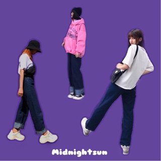 Quần Jean ống rộng suông cực đẹp