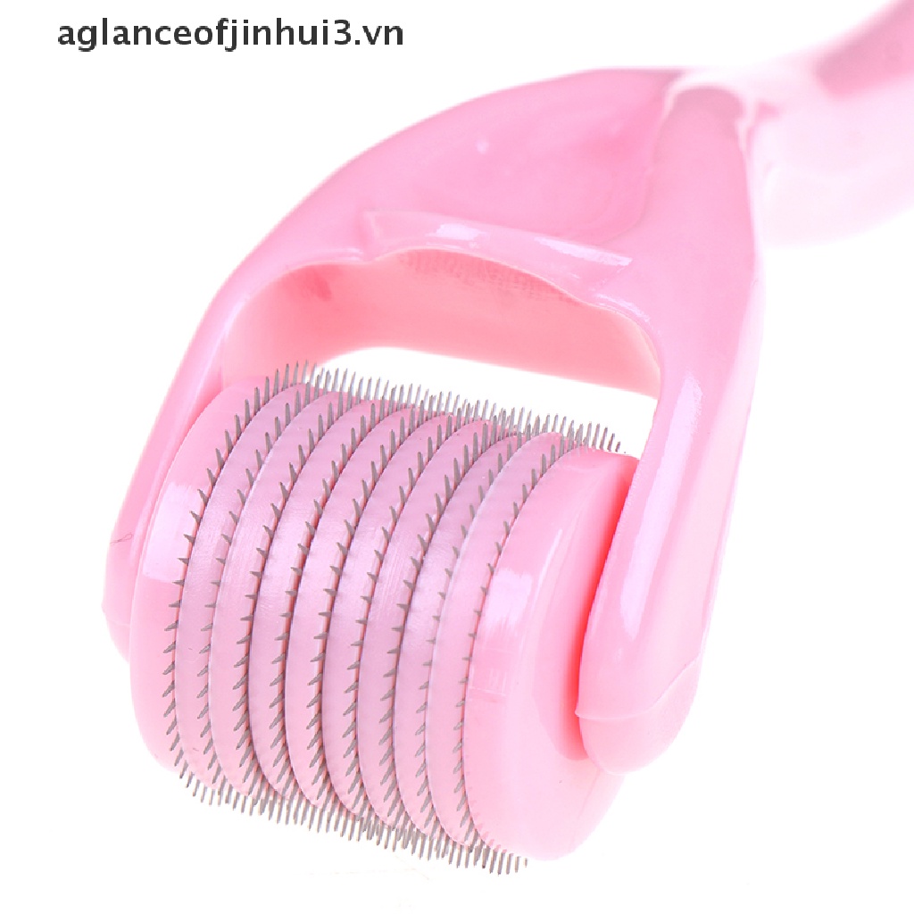 * * Afhvn * * Máy Lăn Kim Loại Kích Thích Mọc Râu Chống Rụng Tóc