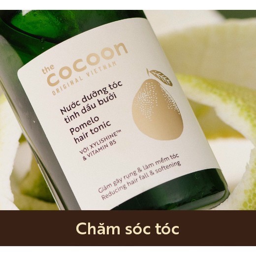 [Mã SKAMA9 giảm 8% đơn 250K] Xịt dưỡng tóc tinh dầu vỏ bưởi Pomelo Cocoon 140ml