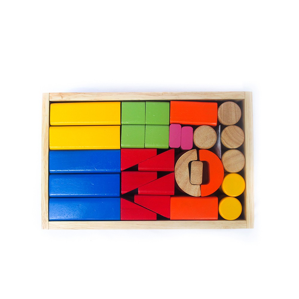 Đồ chơi gỗ Bộ xếp lâu đài Winwintoys 66152
