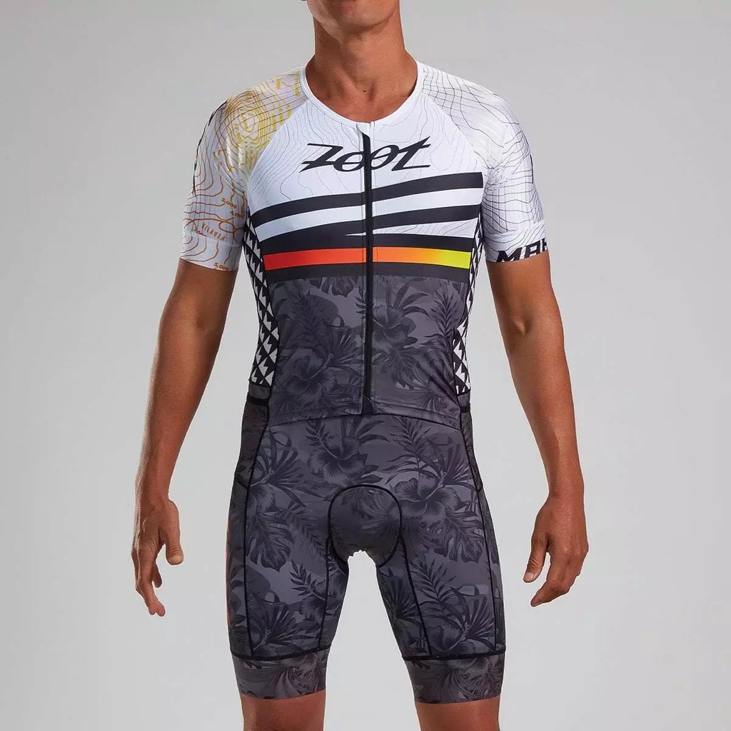 Bộ quần áo trisuit nam ZOOT Mens LTD Tri Aero FZ Racesuit  – Mahalo
