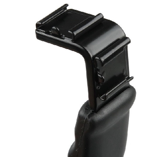 Bracket L gá gắn đèn Led Micro Flash 2 chân hot shoe