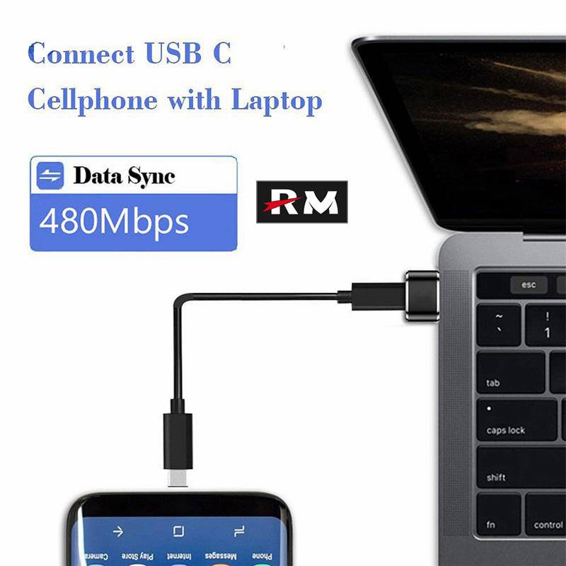 Đầu Chuyển Đổi OTG Type C Sang USB A Male