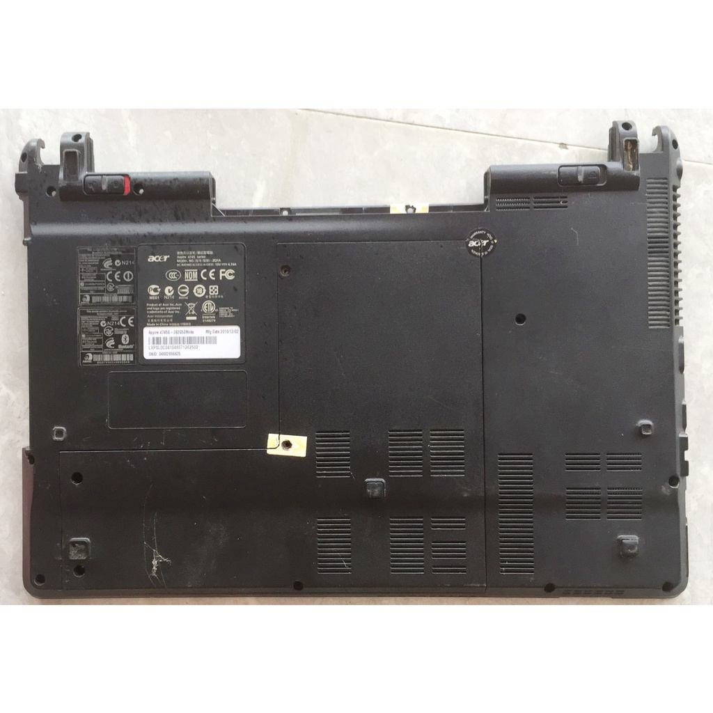 Vỏ mặt D Laptop Acer Aspire 4745