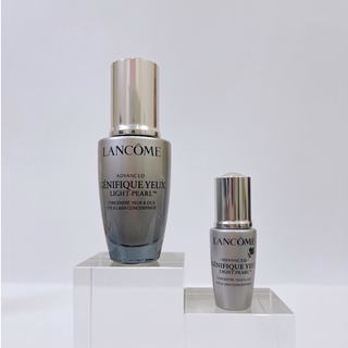 Serum Dưỡng Mắt Giúp Giảm Quầng Thâm, Giảm Nếp Nhăn & Bọng Mắt Lan côme Advanced Génifique Yeux Light Pearl