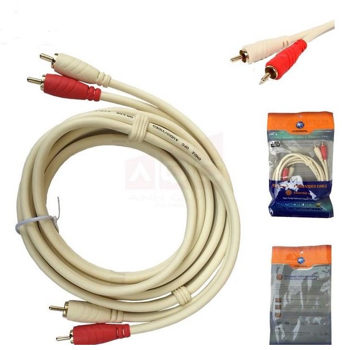 Dây choseal 2 ra 2 đầu hoa sen dài 10M