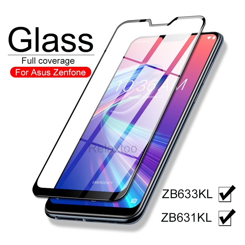 Asus Zenfone Max Pro (M1) ZB601KL/ZB602K/Max Pro (M2) ZB633KL/ZB631KL Full screen coverage protection Tempered Glass phone screen protection Film Anti-knock