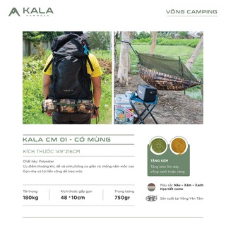 Võng mùng có túi tặng kèm 5m dây