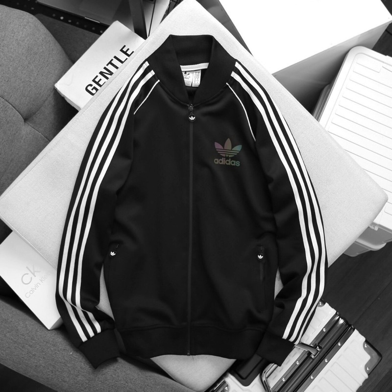 Áo Khoác Nam Nữ ADI Áo Khoác UNISEX Thể Thao Polyester 2 Da Dày Xịn Mát Thời Trang Xuất Khẩu