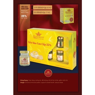 YẾN HỘP QUEENEST 25% 6 HỦ