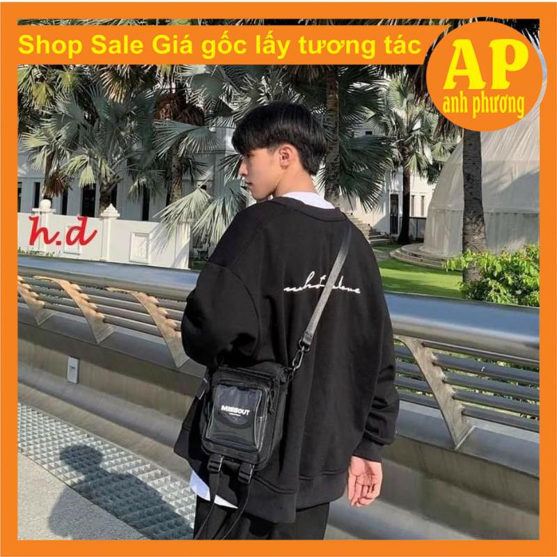 [ Mã FAMAYWA2 giảm 10K đơn 50K] Áo khoác cadigan in tim trắng hai mặt | BigBuy360 - bigbuy360.vn