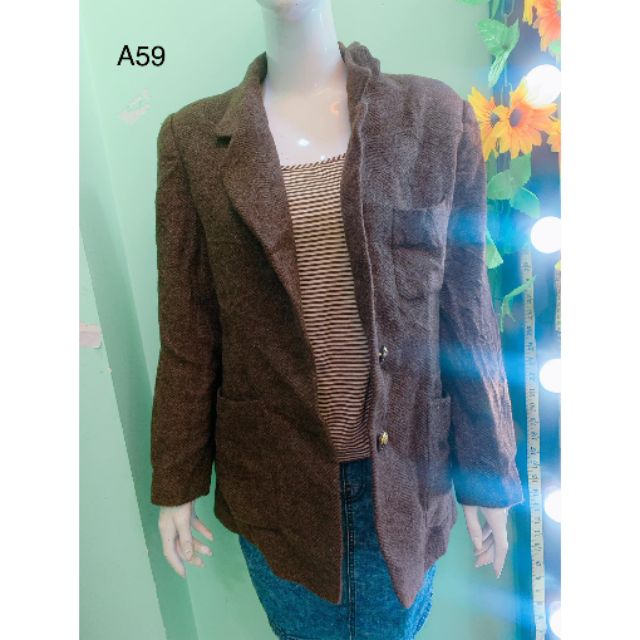 Áo khoác cổ vest. A59