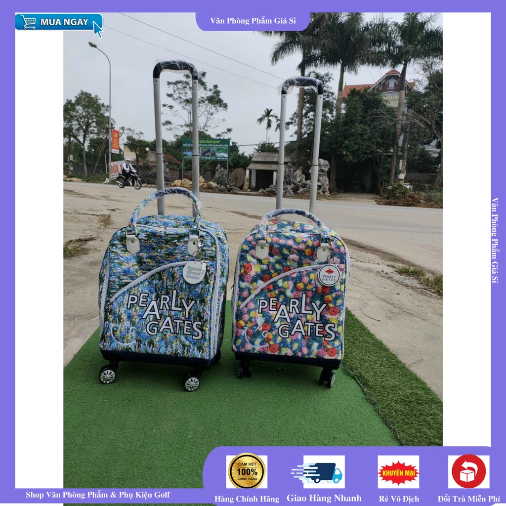 Túi đựng quần áo golf PG có bánh xe kéo cho chị em [ GOLF GIÁ SỈ ]