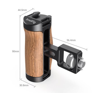 Đế SmallRig Wooden Mini Side Handle (ARRI-Style Mount) 2914 (NRUJ5)