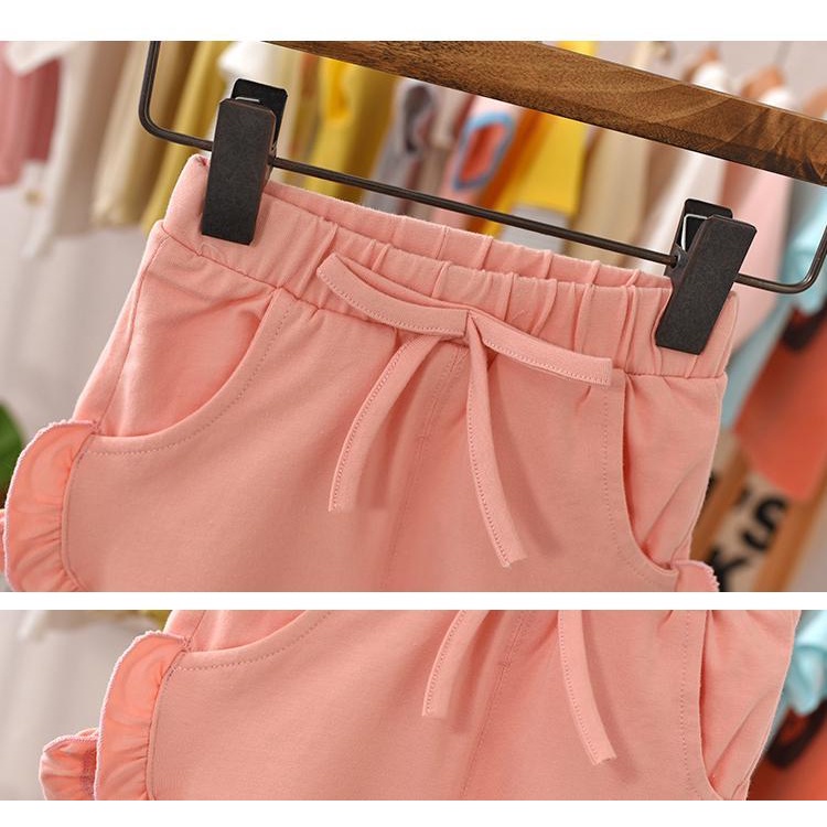 Quần Short Dáng Rộng Năng Động Thời Trang Dành Cho Bé Gái