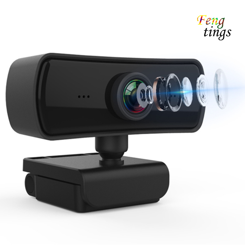 Webcam HD 2K 2040x1080P có micro dùng cho phát sóng trực tiếp