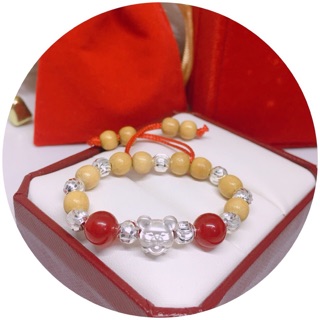 Vòng dâu mix bạc cho bé chuột
