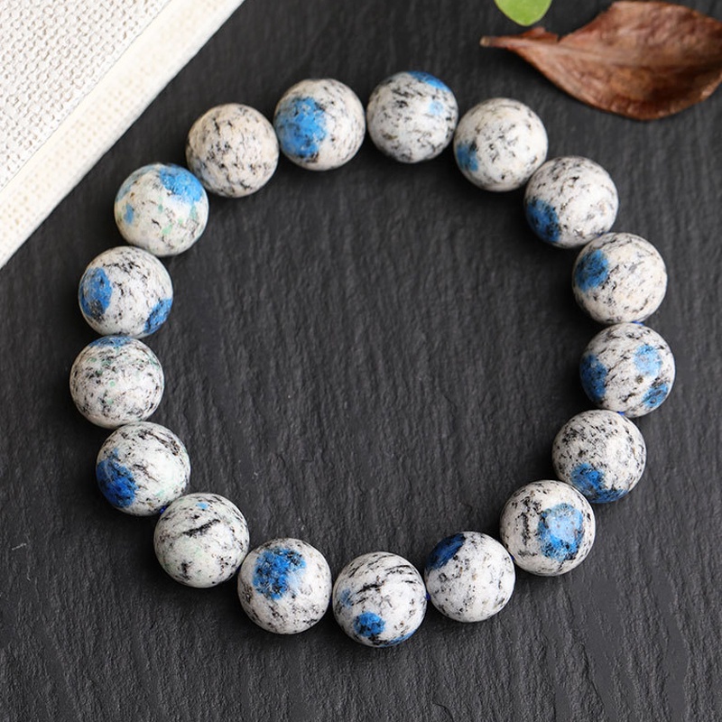 Vòng Tay Chuỗi Hạt Đá Thạch Anh Tự Nhiên K2 8/10/12mm