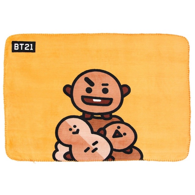 CHĂN ĐA NĂNG BTS BT21 SIÊU MỀM MỊN