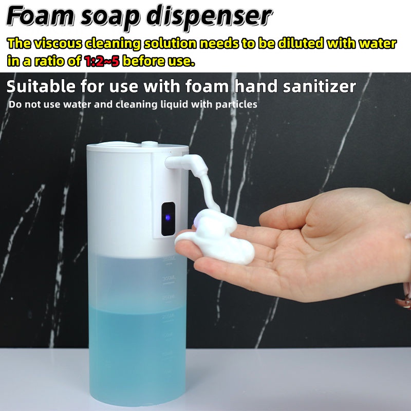 Máy Rửa Tay đựng xà phòng rửa tay tạo bọt cảm ứng tự động độc đáo dung tích 350ml