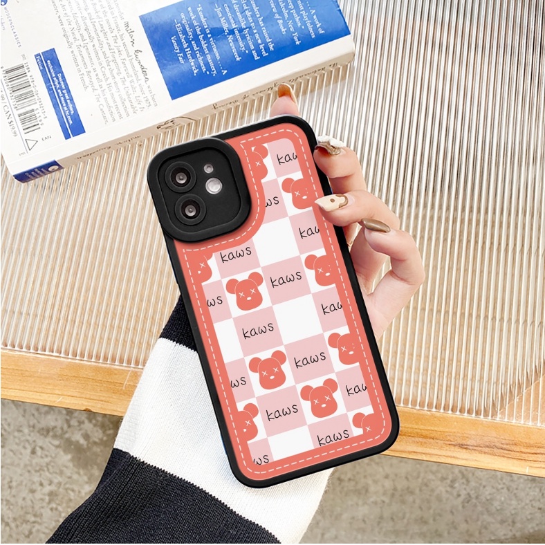Ốp lưng iphone Kaws viền bóng  6/6plus/6s/6splus/7/7plus/8/8plus/x/xr/xs/11/12/13/pro/max/plus/promax