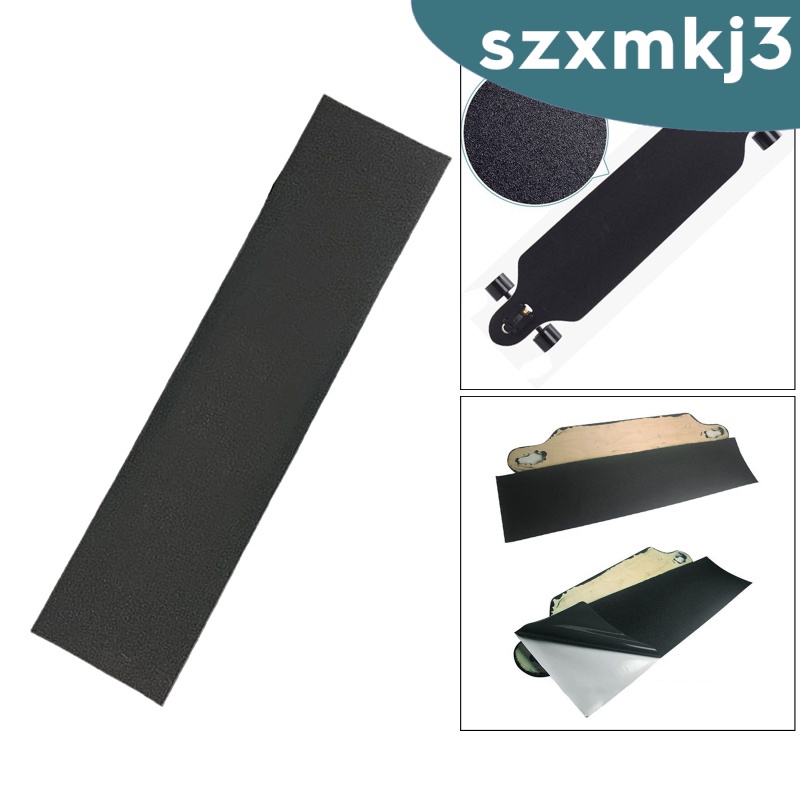 Giấy Nhám Dán Bàn Đạp Ván Trượt Chống Trượt Màu Đen 43x10"