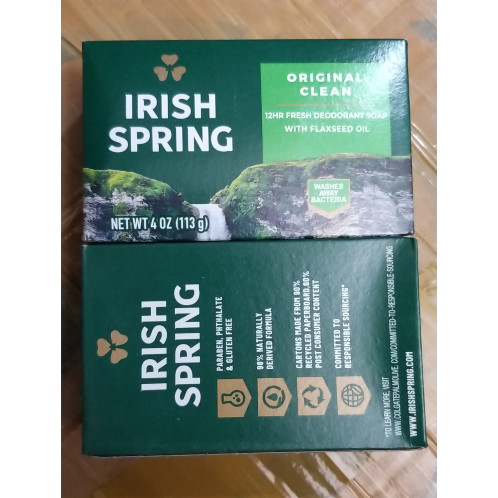 Xà phòng cục Irish Spring Original Clean Mỹ 113g