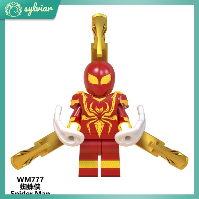 Bộ Đồ Chơi Lắp Ráp Mô Hình Nhân Vật Người Nhện Marvel Cho Trẻ Em