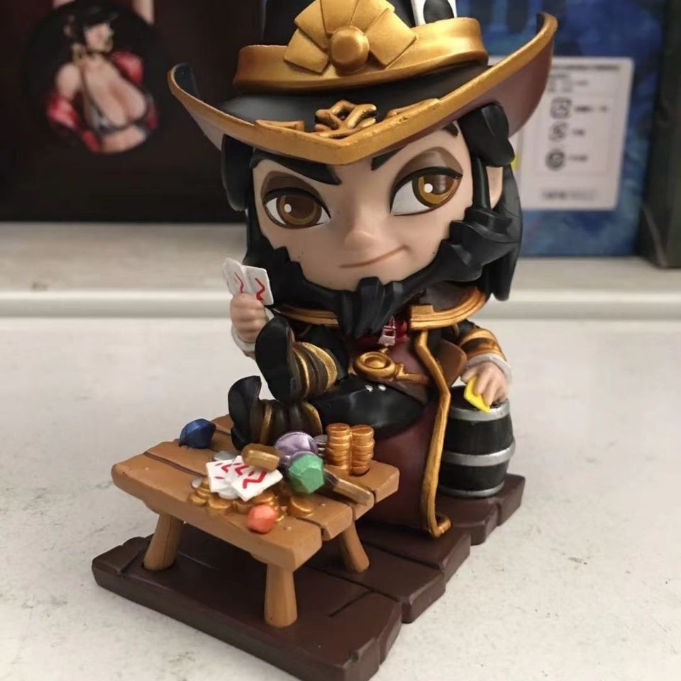 Liên minh huyền thoại LOL chủ thẻ Drizzt phiên bản q đóng hộp mô hình hình